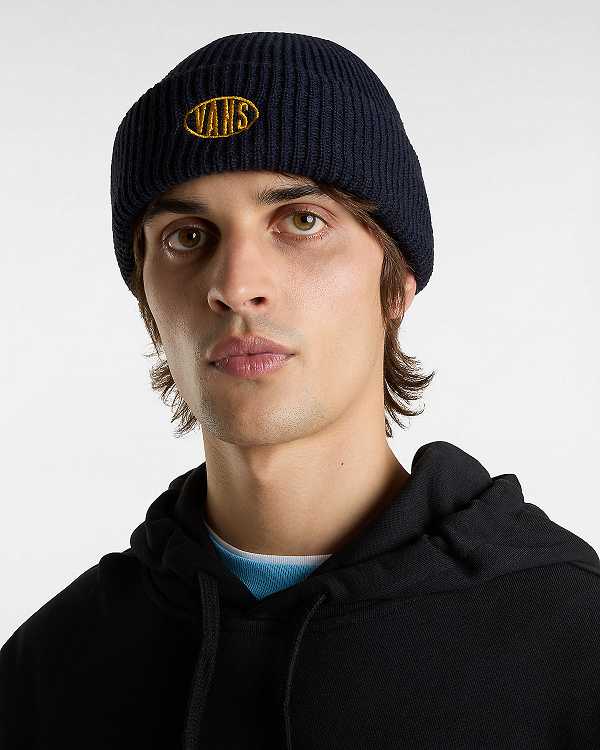Blue Unisex Vans Spray On Cuff Beanie Canada | VN5430185