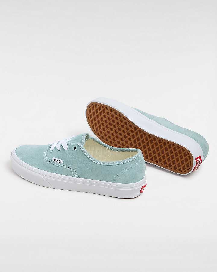 Blue Women Vans Authentic Pig Suede Sneakers Canada | VN9027681