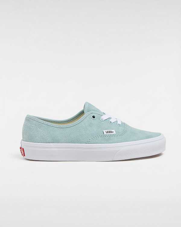 Blue Women Vans Authentic Pig Suede Sneakers Canada | VN9027681