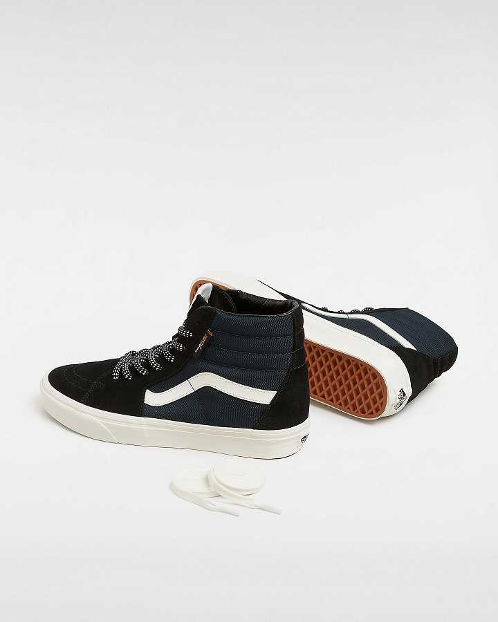 Blue Women Vans Colour Theory Sk8-Hi Skate Shoes Canada | VN3890627