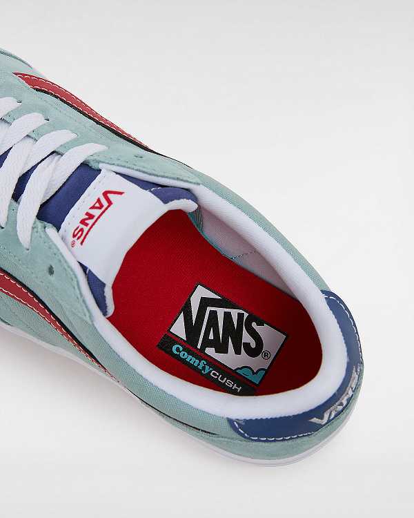 Blue Women Vans Cruze Too ComfyCush Sneakers Canada | VN9416725