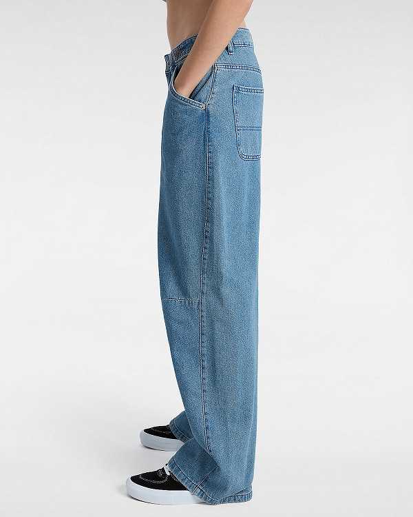 Blue Women Vans Curbside Pants Canada | VN1907684