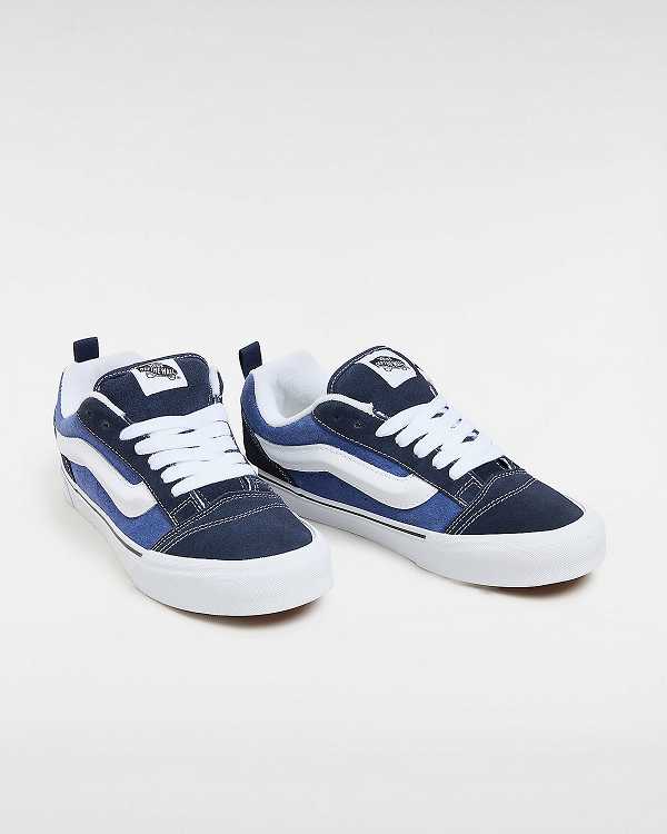 Blue Women Vans Knu Skool Skate Shoes Canada | VN9805714