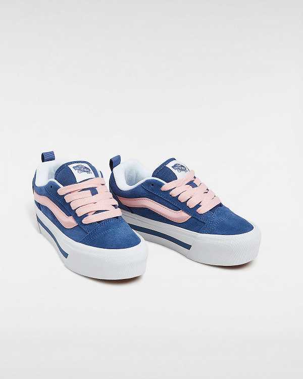 Blue Women Vans Knu Stack Sneakers Canada | VN5328769