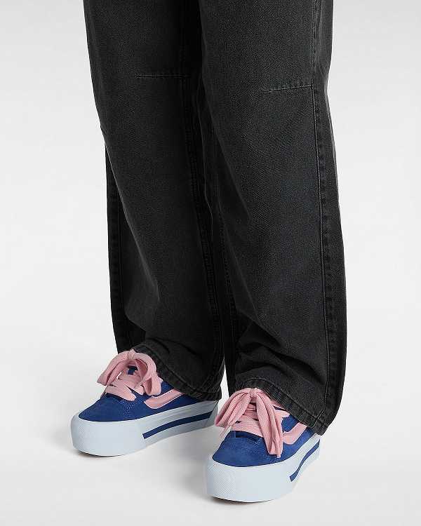 Blue Women Vans Knu Stack Sneakers Canada | VN5328769