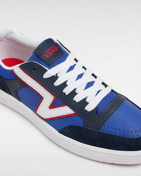 Blue Women Vans Lowland ComfyCush Tennis Shoes Canada | VN4615738