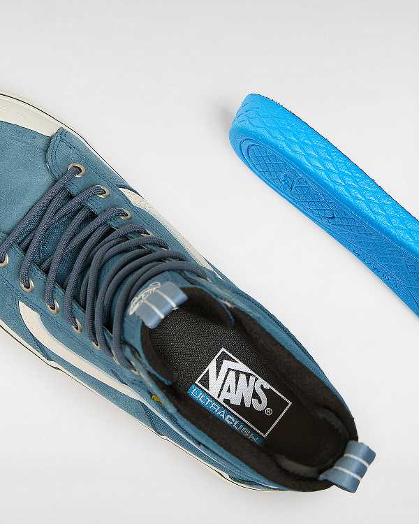 Blue Women Vans MTE Sk8-Hi Waterproof Shoes Canada | VN8536941