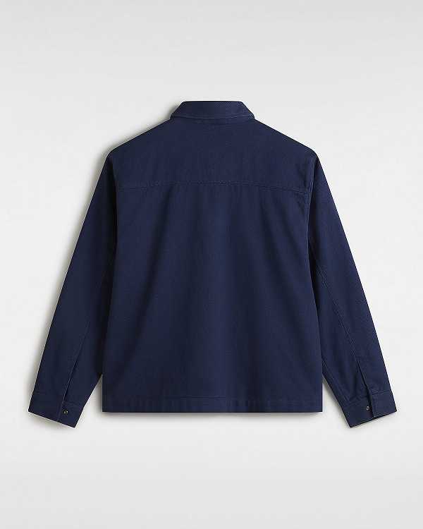 Blue Women Vans Mcavoy Station Jacket Canada | VN8472195