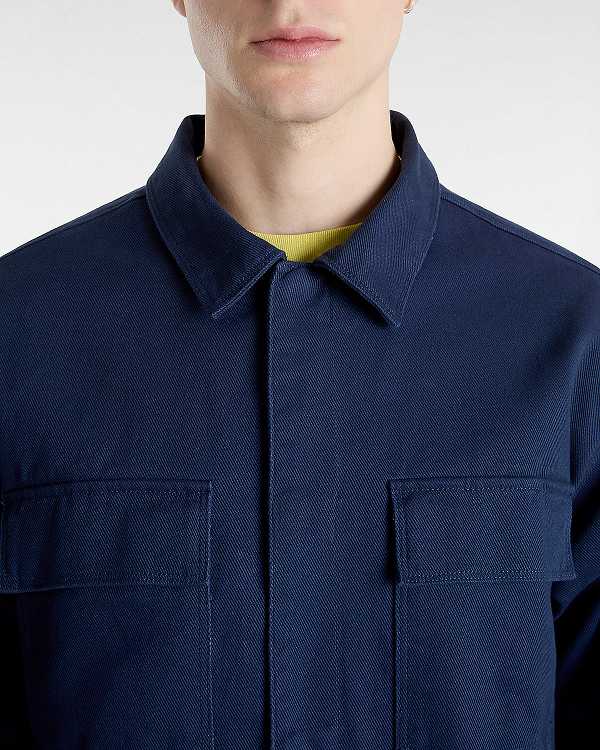 Blue Women Vans Mcavoy Station Jacket Canada | VN8472195