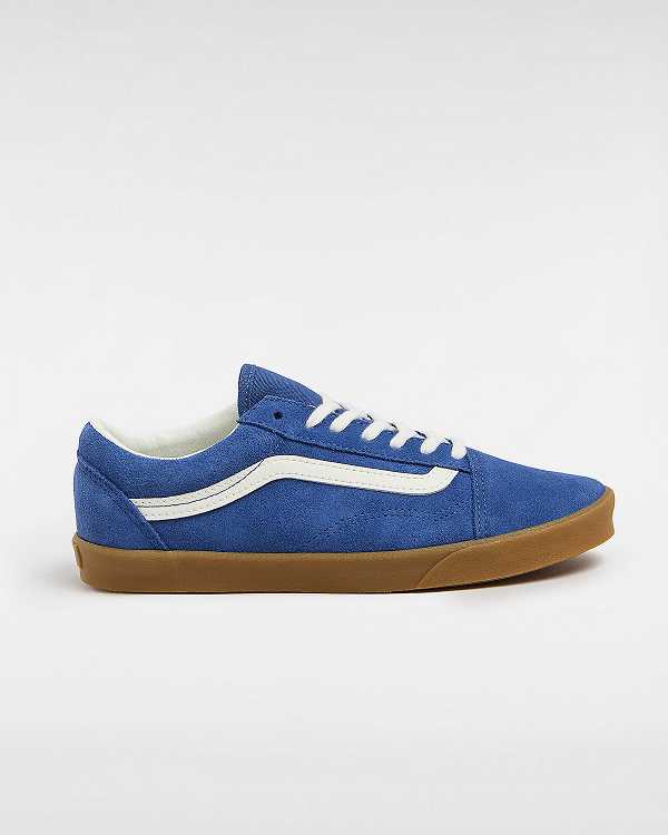 Blue Women Vans Old Skool Lowpro Sneakers Canada | VN8530462