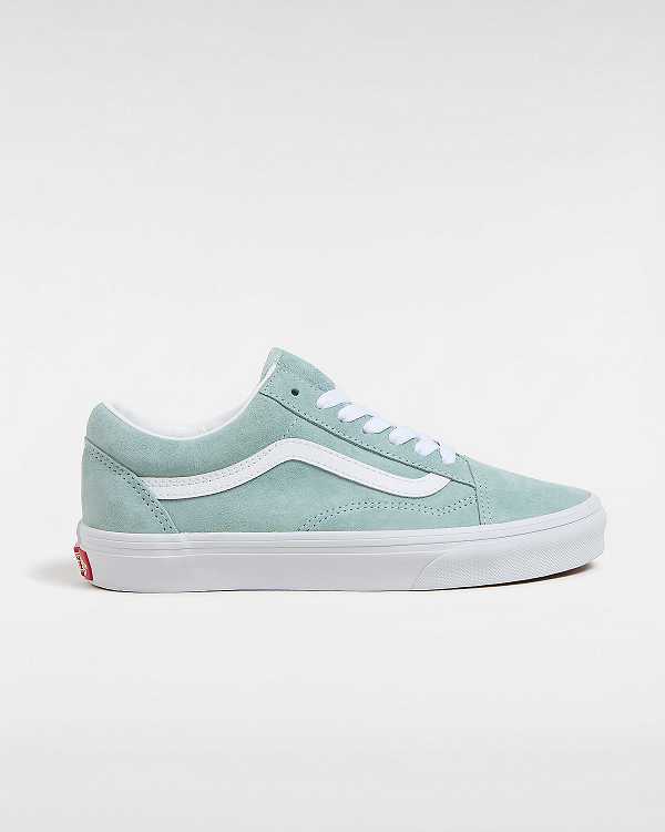 Blue Women Vans Old Skool Pig Suede Sneakers Canada | VN6057412