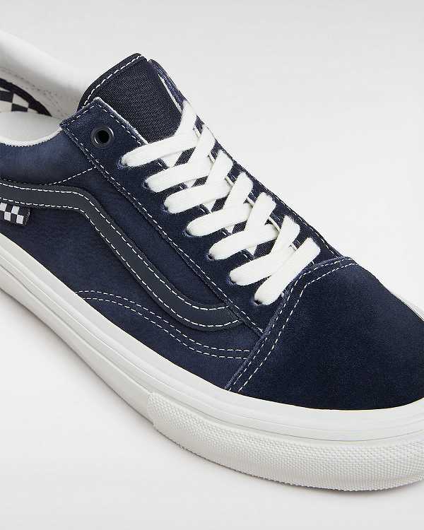 Blue Women Vans Old Skool Skate Shoes Canada | VN4285690