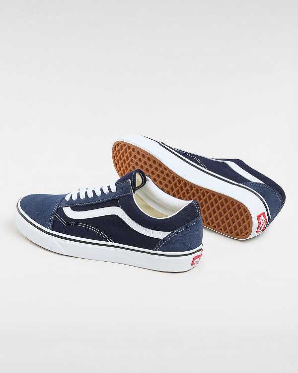 Blue Women Vans Old Skool Sneakers Canada | VN2570634
