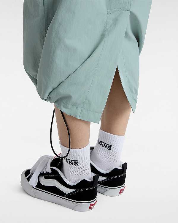 Blue Women Vans Riley Parachute Cargo Skirt Canada | VN6958073