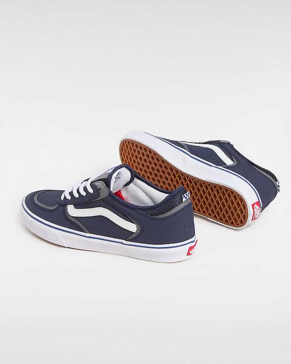 Blue Women Vans Rowley Skate Shoes Canada | VN5208379