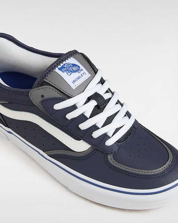 Blue Women Vans Rowley Skate Shoes Canada | VN5208379