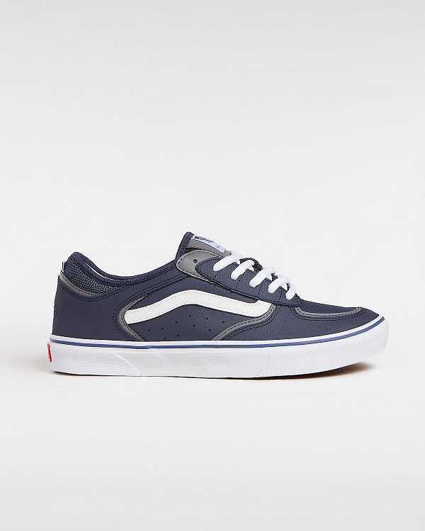 Blue Women Vans Rowley Skate Shoes Canada | VN5208379