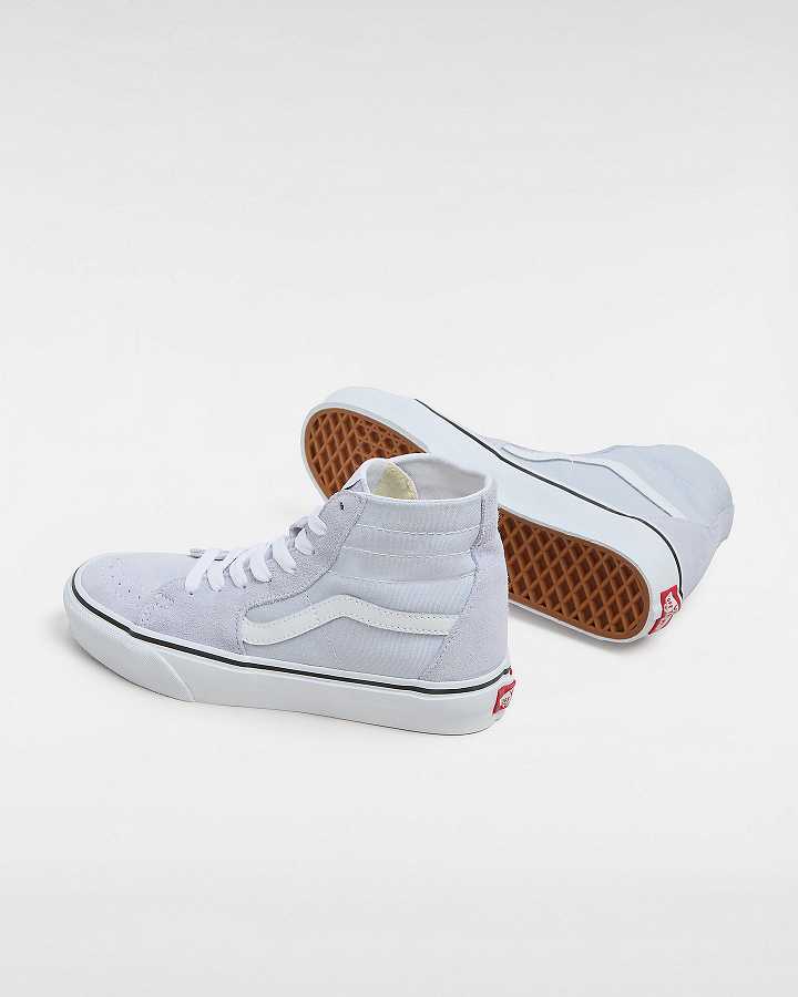Blue Women Vans Sk8-Hi Tapered Sneakers Canada | VN1543962