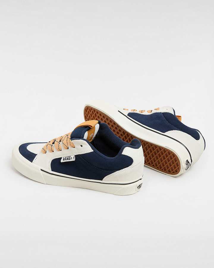 Blue / White Women Vans Chukka Push Sneakers Canada | VN9752106