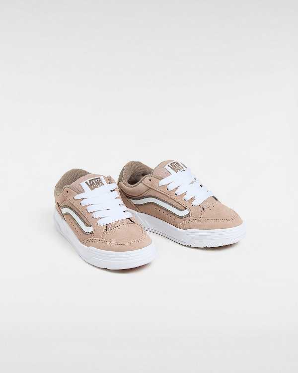 Brown Kids' Vans Hylane SUEDE Warm Taupe (4-8 years) Sneakers Canada | VN5479201