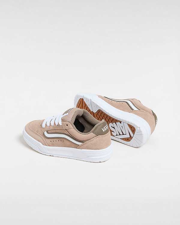 Brown Kids' Vans Hylane SUEDE Warm Taupe (4-8 years) Sneakers Canada | VN5479201