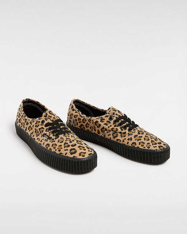Brown Men Vans Authentic Creeper Sneakers Canada | VN0531269