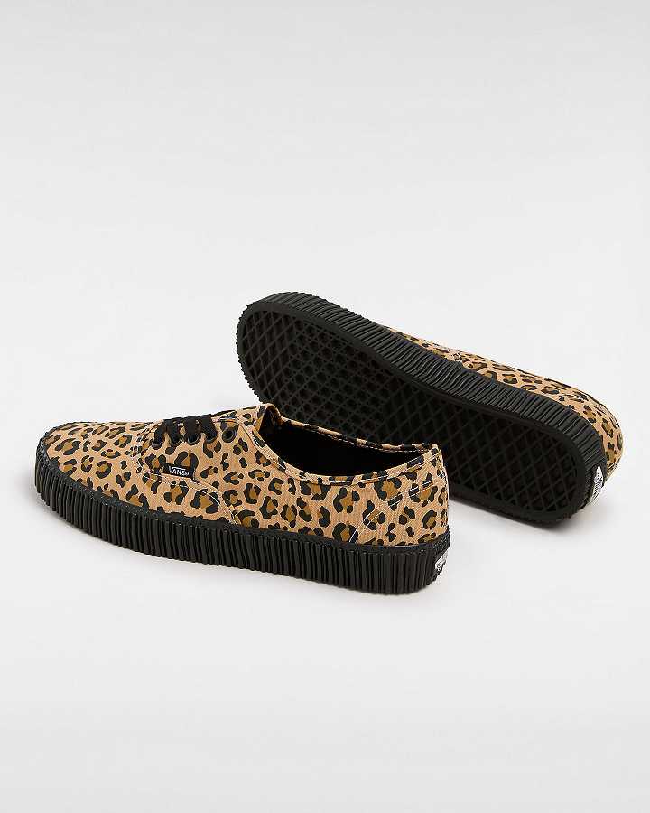 Brown Men Vans Authentic Creeper Sneakers Canada | VN0531269