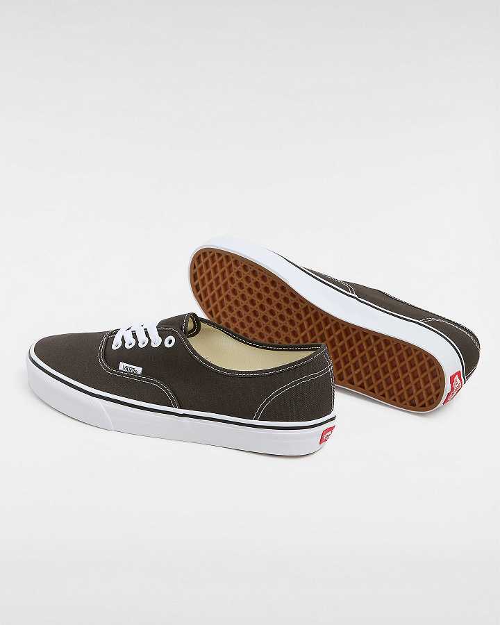 Brown Men Vans Authentic Sneakers Canada | VN4763512