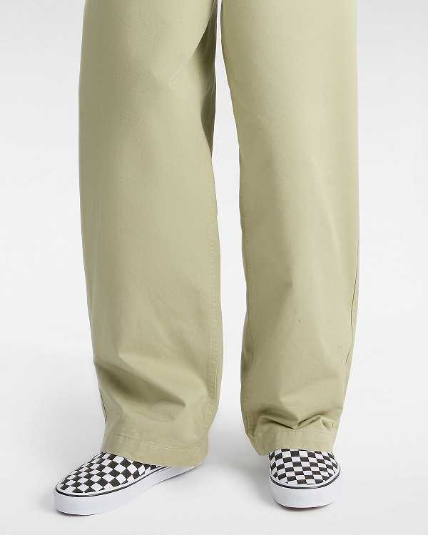 Brown Men Vans Classic Checkerboard Slip On Shoes Canada | VN2895760