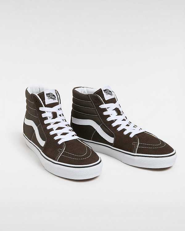 Brown Men Vans Colour Theory Sk8-Hi Sneakers Canada | VN1827359