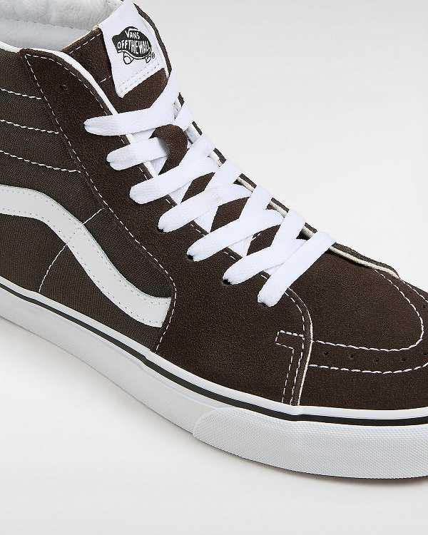 Brown Men Vans Colour Theory Sk8-Hi Sneakers Canada | VN1827359