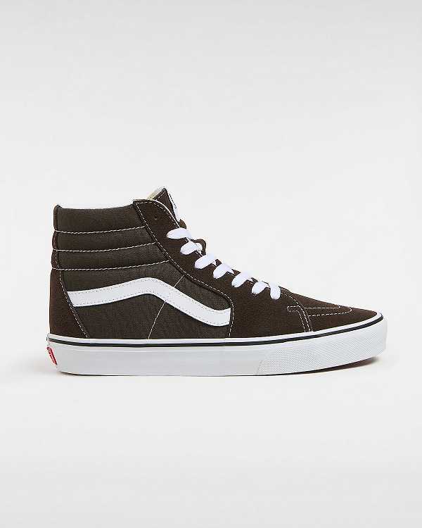 Brown Men Vans Colour Theory Sk8-Hi Sneakers Canada | VN1827359