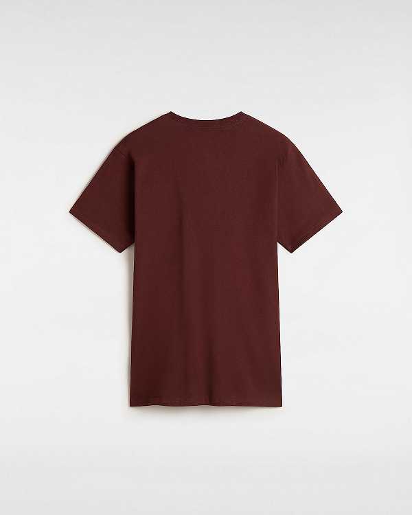 Brown Men Vans Extra Strength T Shirts Canada | VN5480132