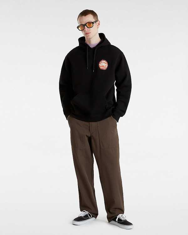Brown Men Vans Fatigue Loose Tapered Pants Canada | VN8631902