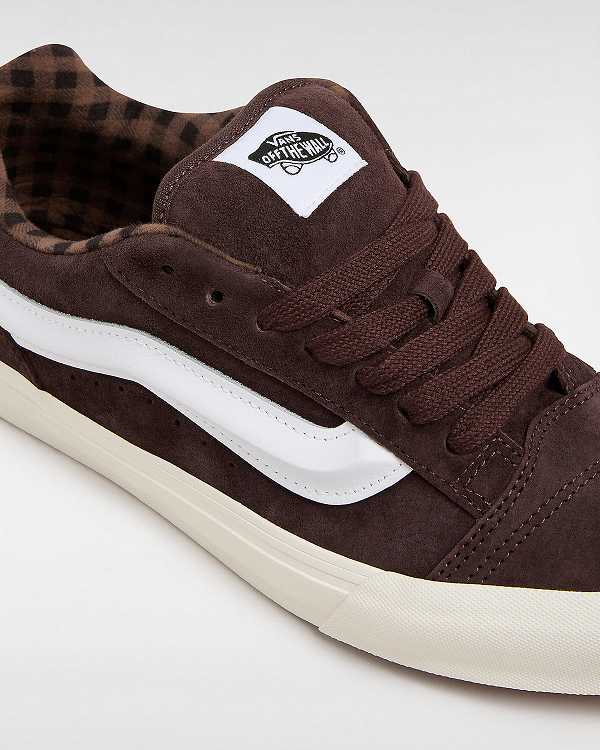 Brown Men Vans Knu Skool Sneakers Canada | VN7983406