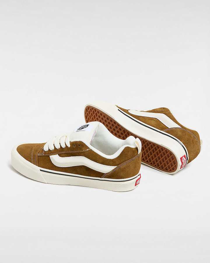 Brown Men Vans Knu Skool Sneakers Canada | VN9502816