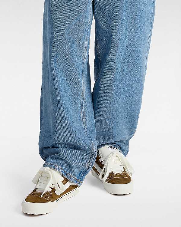Brown Men Vans Knu Skool Sneakers Canada | VN9502816