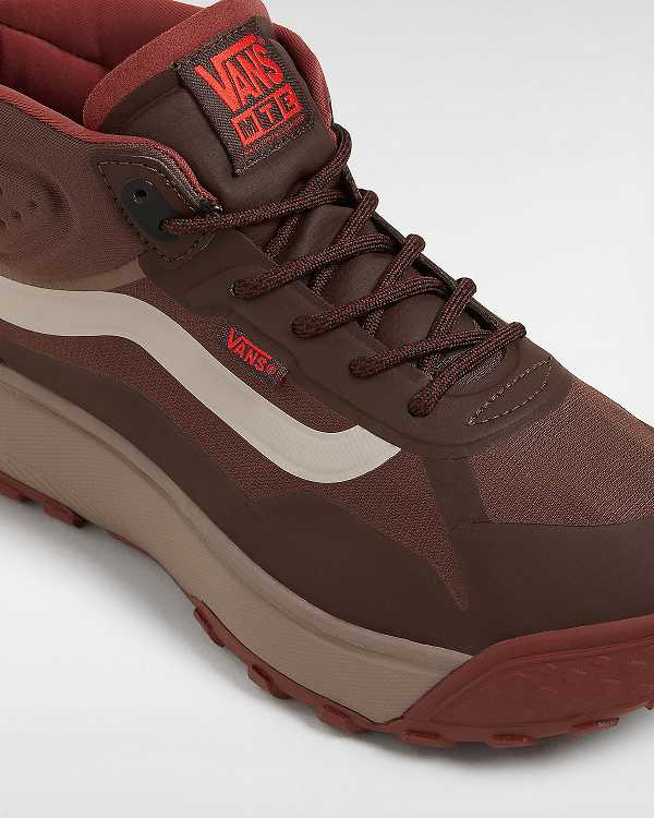 Brown Men Vans MTE Crosspath Mid Sneakers Canada | VN9284150
