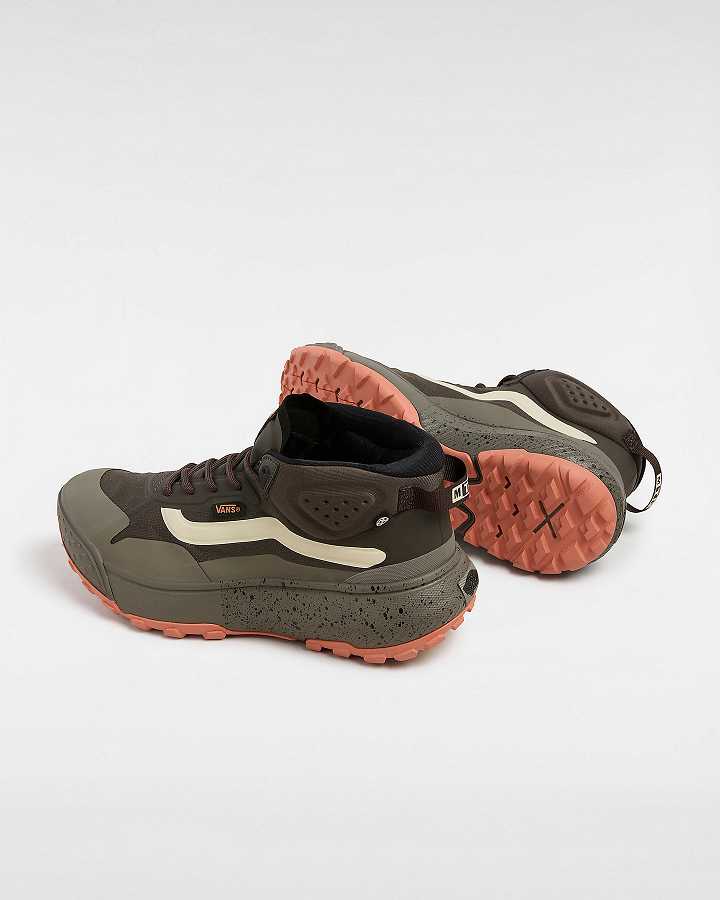 Brown Men Vans MTE Crosspath Mid Sneakers Canada | VN5284609