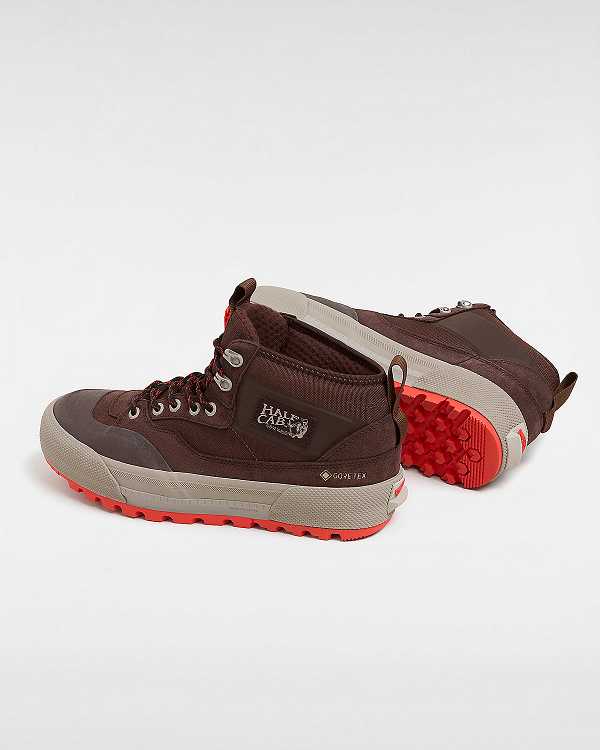 Brown Men Vans MTE Half Cab Gore-tex Shoes Canada | VN9023845