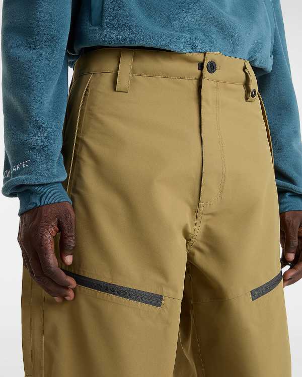 Brown Men Vans MTE High-country 3L Pants Canada | VN9570618
