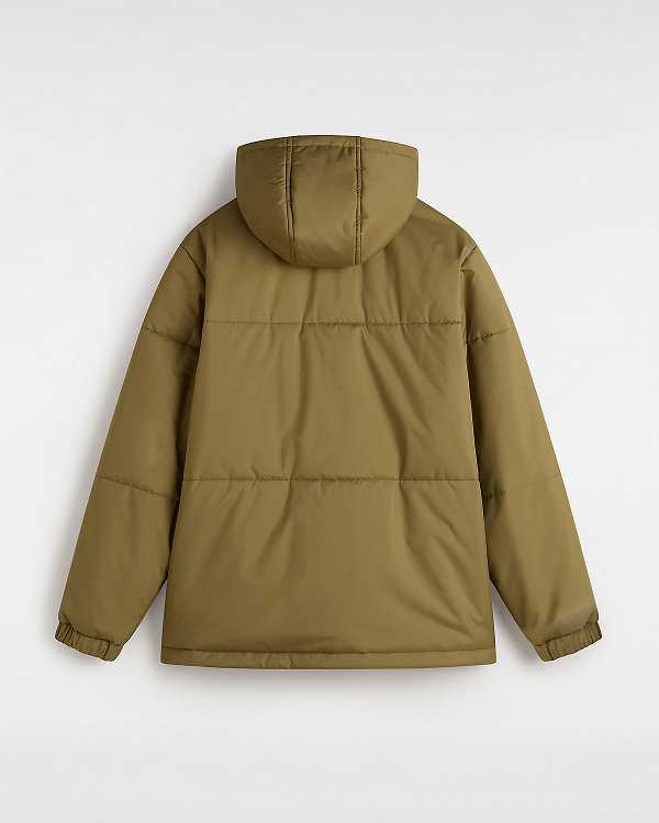 Brown Men Vans MTE Norris Puffer Jacket Canada | VN0839162