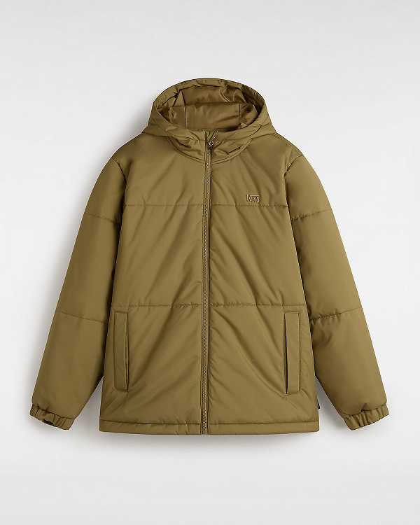 Brown Men Vans MTE Norris Puffer Jacket Canada | VN0839162