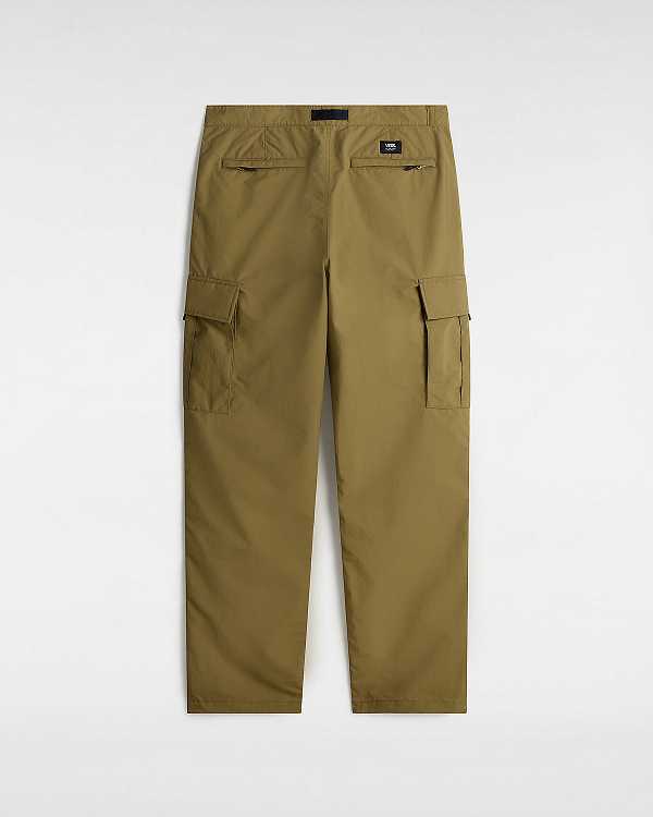 Brown Men Vans MTE Service Cargo Loose Tapered Pants Canada | VN4718302