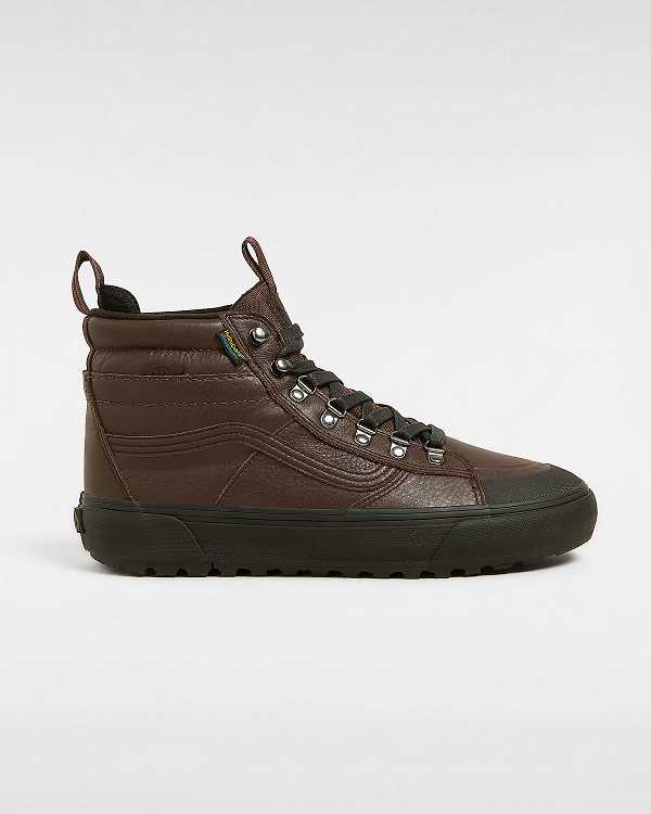 Brown Men Vans MTE Sk8-Hi DR Waterproof Shoes Canada | VN1572364