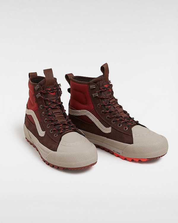 Brown Men Vans MTE Sk8-Hi Gore-tex Shoes Canada | VN2419605