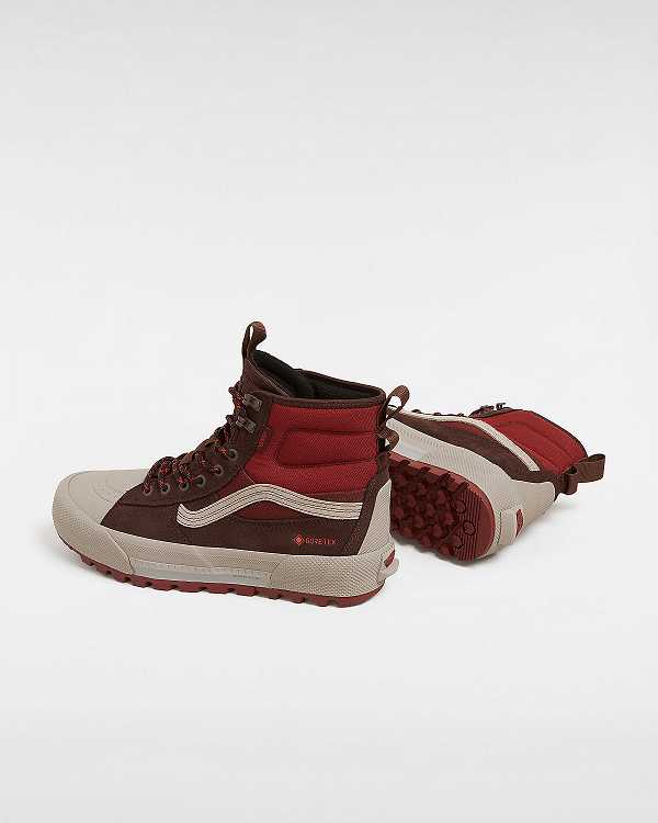 Brown Men Vans MTE Sk8-Hi Gore-tex Shoes Canada | VN2419605