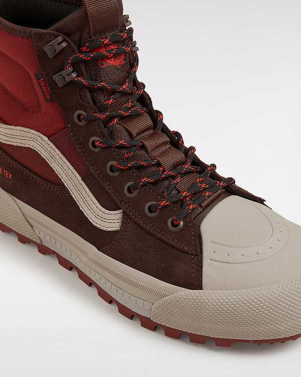 Brown Men Vans MTE Sk8-Hi Gore-tex Shoes Canada | VN2419605