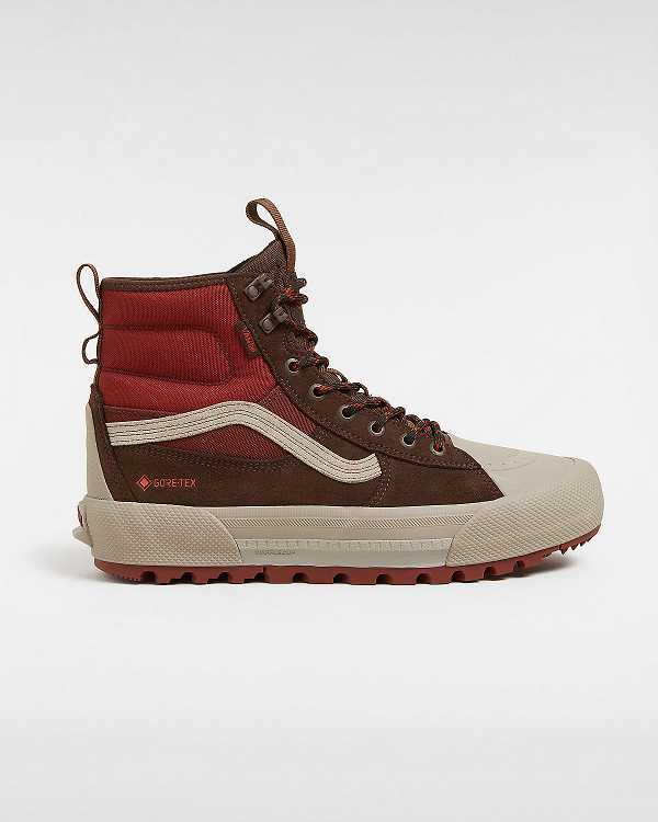 Brown Men Vans MTE Sk8-Hi Gore-tex Shoes Canada | VN2419605