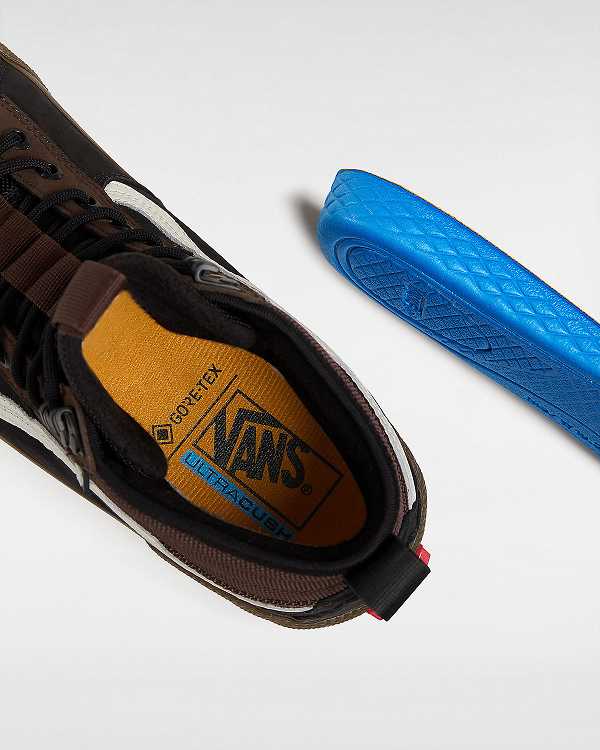 Brown Men Vans MTE Sk8-Hi Gore-tex Shoes Canada | VN0957648